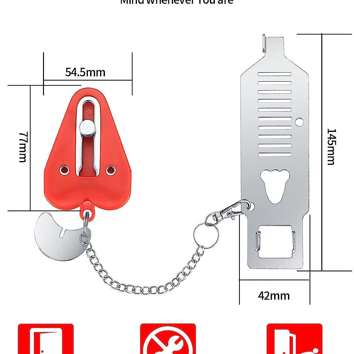 Voymart Travel Door Security Lock