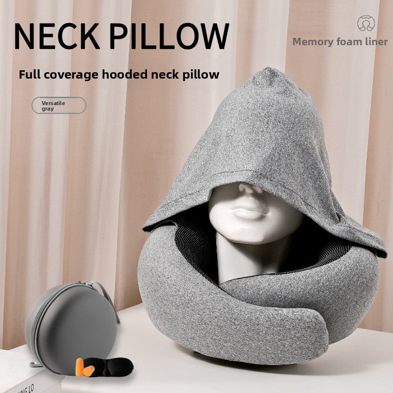 Voymart Hooded Neck Pillow