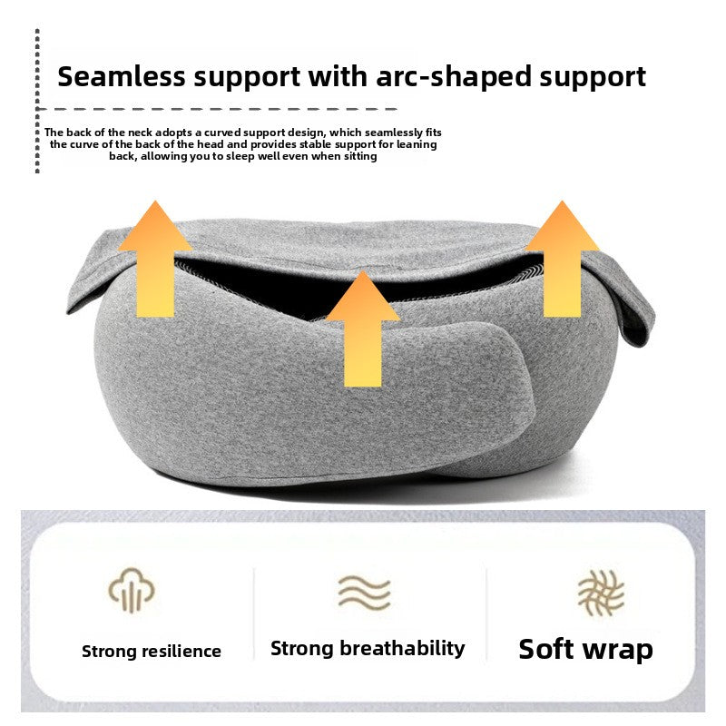 Voymart Hooded Neck Pillow